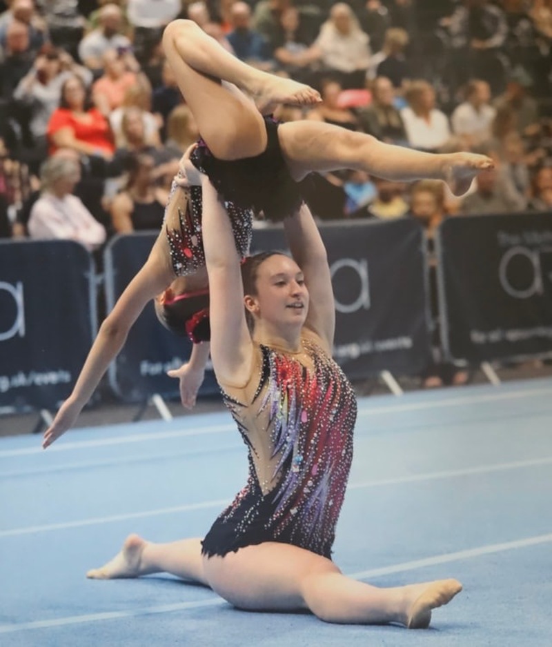 Other image for Gymnast champion keeps up her winning streak